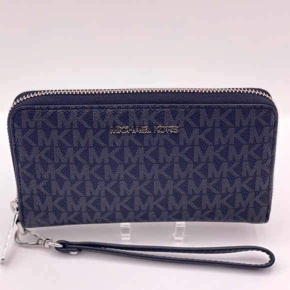 Michael Kors Flat Phone Case Wallet Wristlet - Picture 1 of 8
